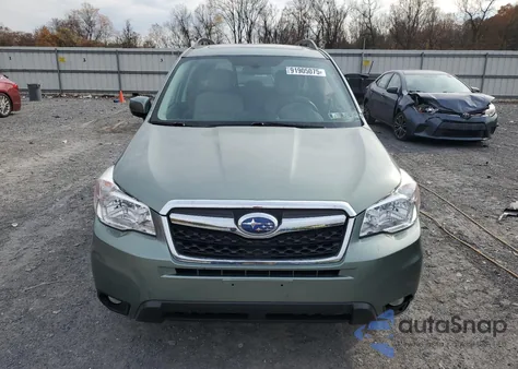 2014 Subaru Forester 2.5I Premium from USA, damaged, VIN JF2SJAEC7EH553947